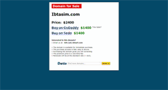 Desktop Screenshot of ibtasim.com